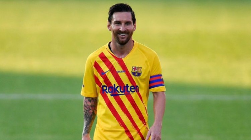 Lionels Mesi. Foto: Pau Barrena/AFP
