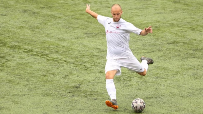 Alans Siņeļņikovs. Foto: FC Lokomotiv Daugavpils
