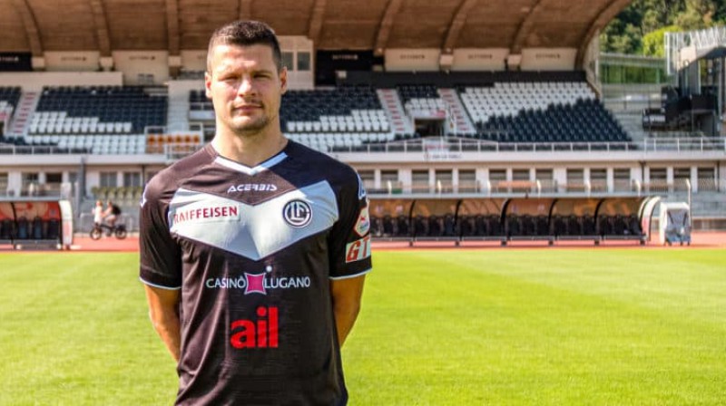 Mārcis Ošs. Foto: fclugano.com