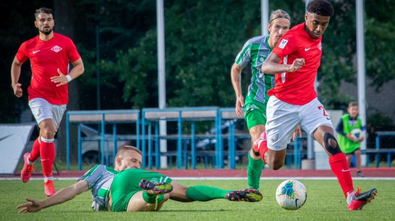 Didins Džuarī ''Spartaks'' rindās. Foto: Jūrmalas ''Spartaks''