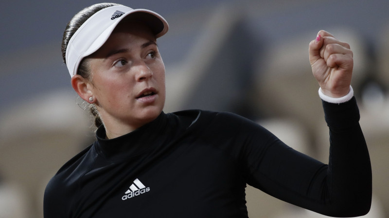 Aļona Ostapenko. Foto: AFP/Scanpix