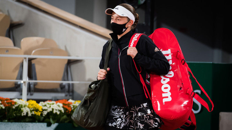 Aļona Ostapenko. Foto: AFP/Scanpix