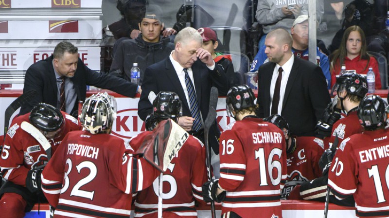 2019. gada OHL čempione "Guelph Storm". Foto: The Canadian Press/PA Images/Scanpix