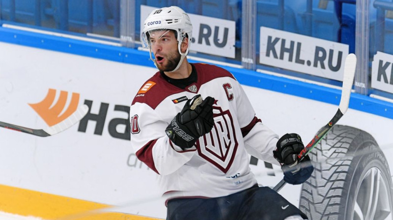 Lauris Dārziņš. Foto: HC Vityaz