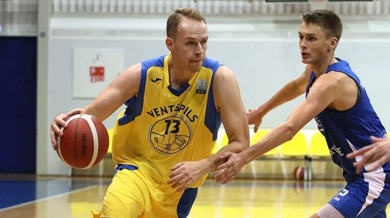Māris Gulbis 2020. gada 7. oktobrī. Foto: BK Ventspils