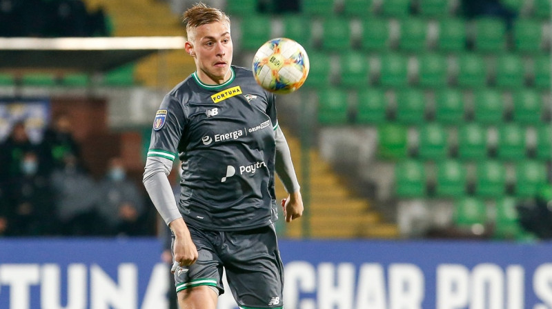 Kristers Tobers. Foto: lechia.pl