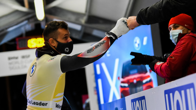 Martins Dukurs. Foto: Viesturs Lācis/bobslejs.lv