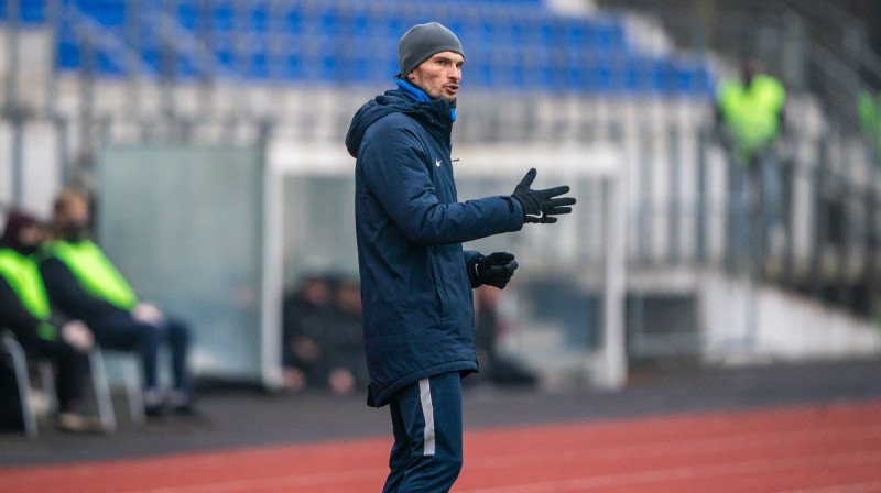 Valērijs Redjko negaidīti sev tika pie iespējas vadīt Virslīgas komandu / Foto: Sanita Ieva Sparāne