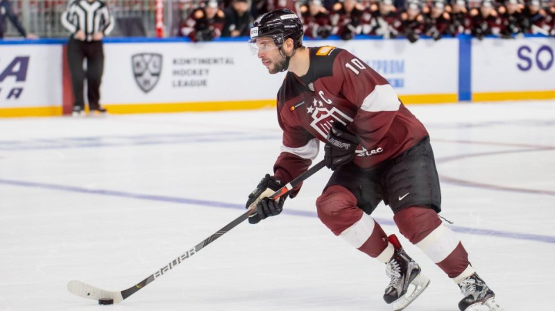 Lauris Dārziņš. Foto: Kaspars Volonts, Dinamo Rīga