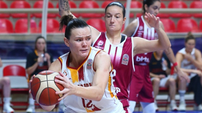 Anete Šteinberga un "Galatasaray": desmitā uzvara pēc kārtas