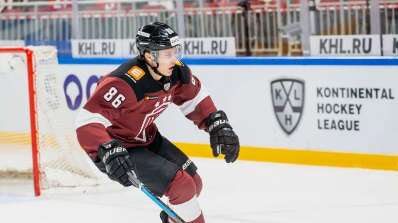 Daņila Larionovs. Foto: Kaspars Volonts, Dinamo Rīga