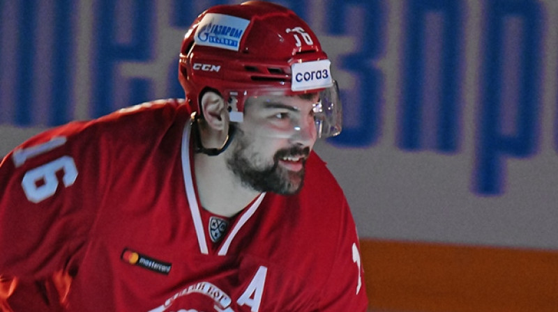 Kaspars Daugaviņš. Foto: Deniss Dudujevs, HC Vityaz