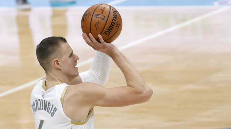 Kristaps Porziņģis. Foto: AFP/Scanpix