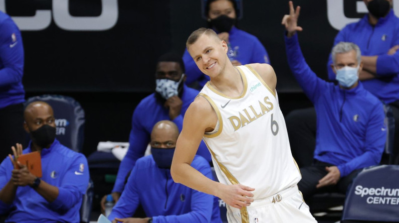 Kristaps Porziņģis. Foto: mavs.com