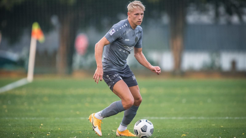 Mikaels Soisalo. Foto: Zigismunds Zālmanis, Riga FC
