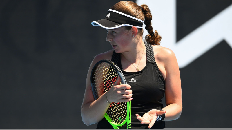 Aļona Ostapenko. Foto: AFP/Scanpix