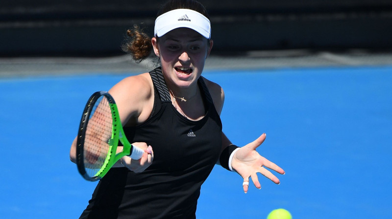 Aļona Ostapenko. Foto: AFP/Scanpix