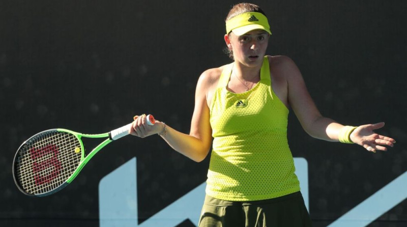 Aļona Ostapenko. Foto: Reuters/Scanpix