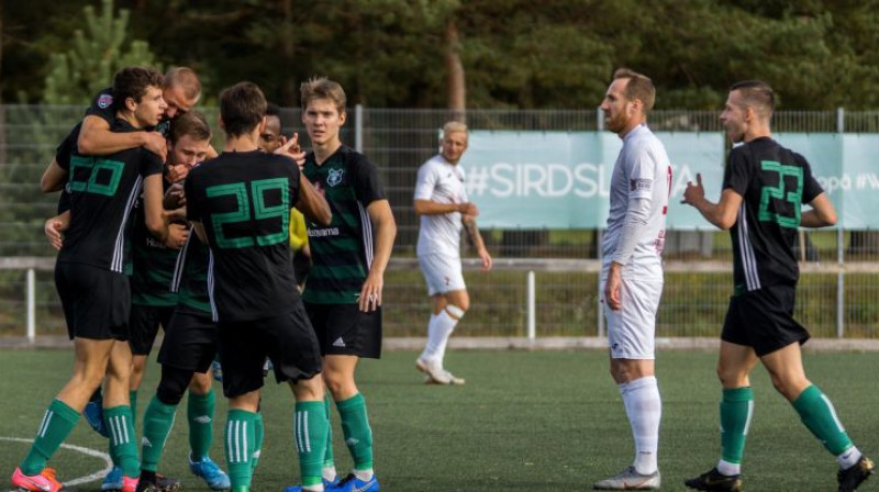 "Auda" uzvar Daugavpils "Lokomotiv" (3:1). Foto: Raivis Kanders, FK "Auda"