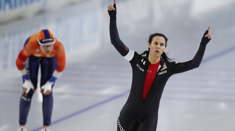 Britānija Bove pēc Jutas Lērdamas pieveikšanas. Foto: AP/Scanpix