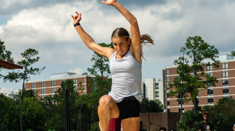Rūta Lasmane. Foto: Florida State Seminoles / fsunews.com