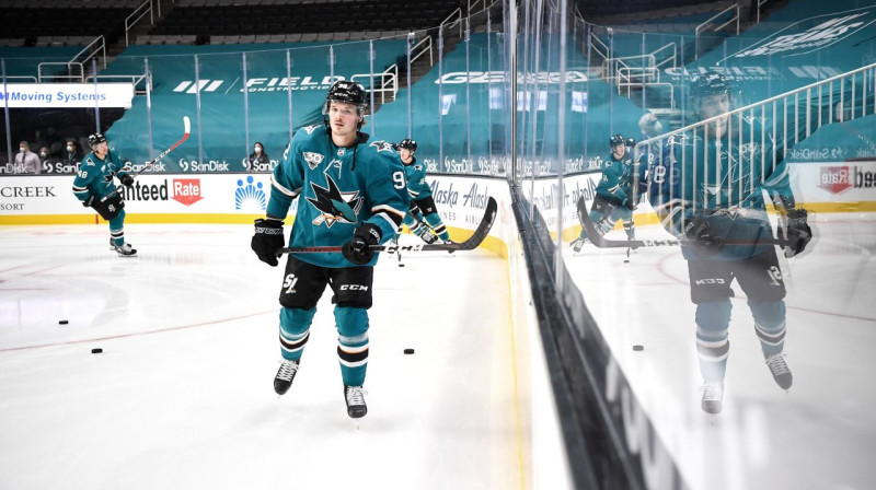 Rūdolfs Balcers. Foto: Sanhose ''Sharks''