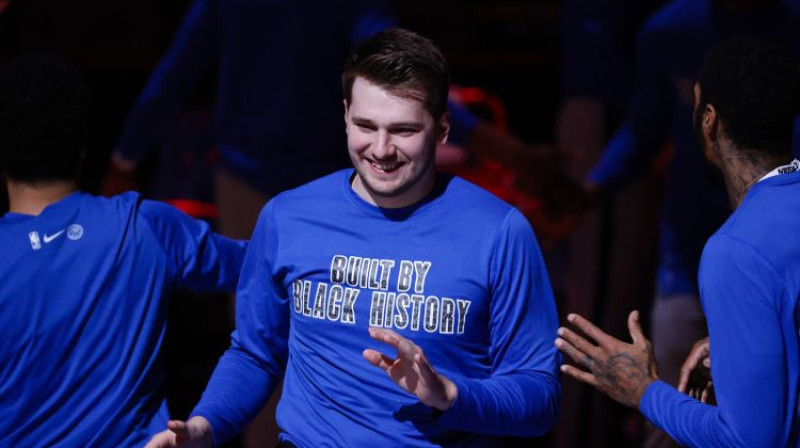 Luka Dončičs. Foto: AFP/Scanpix