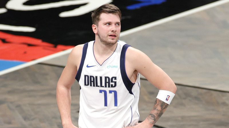Luka Dončičs. Foto: AFP/Scanpix