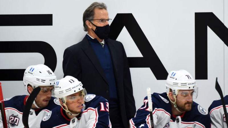 "Blue Jackets" galvenais treneris Džons Tortorella. Foto: USA Today Sports/Scanpix
