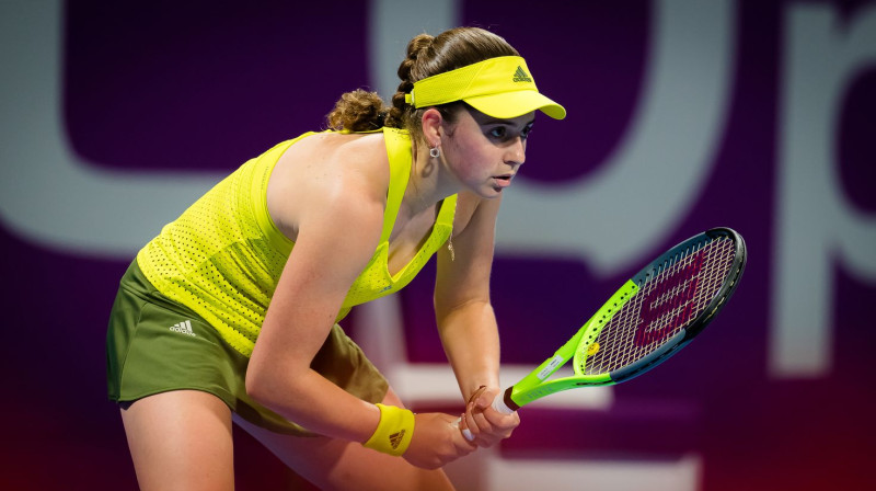 Aļona Ostapenko. Foto: AFP/Scanpix