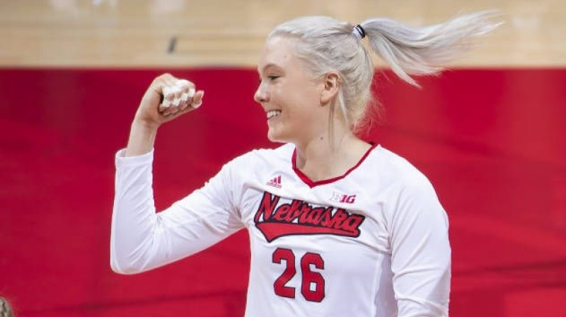 Lorēna Stivriņa. Foto: huskers.com