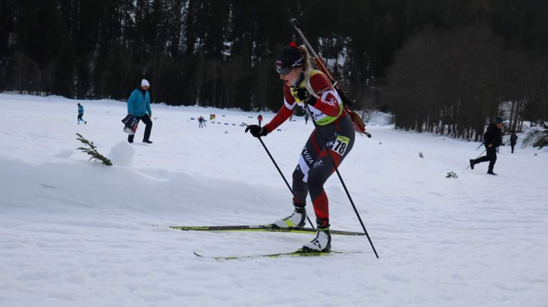 Sandra Buliņa. Foto: sportistes Facebook profils