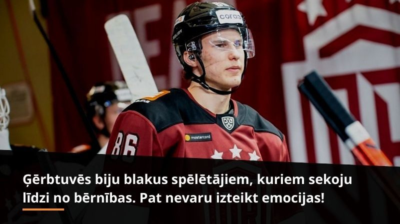 Daņila Larionovs. Foto: Kaspars Volonts, Dinamo Rīga