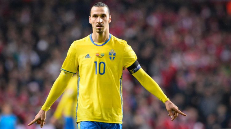 Zlatans Ibrahīmovičs. Foto: AFP/Scanpix