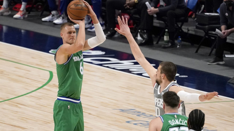 Kristaps Porziņģis. Foto: AP/Scanpix