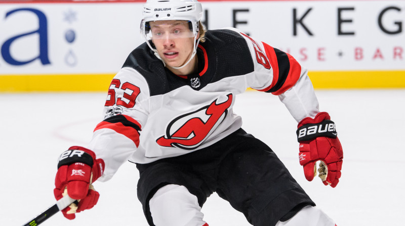Šī vakara spēles uzvaras vārtu autors Džespers Brets. Foto: nhl.com