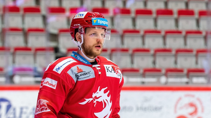 Ralfs Freibergs. Foto: Lukáš Filipec / hcocelari.cz