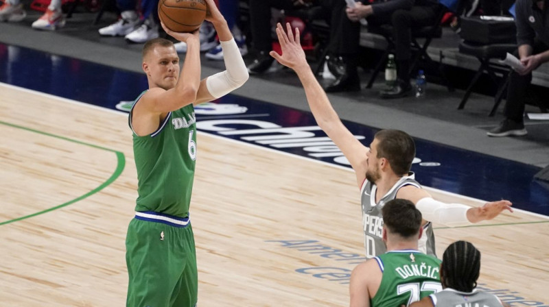 Kristaps Porziņģis. Foto: AP/Scanpix