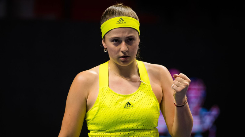 Aļona Ostapenko. Foto: AFP/Scanpix