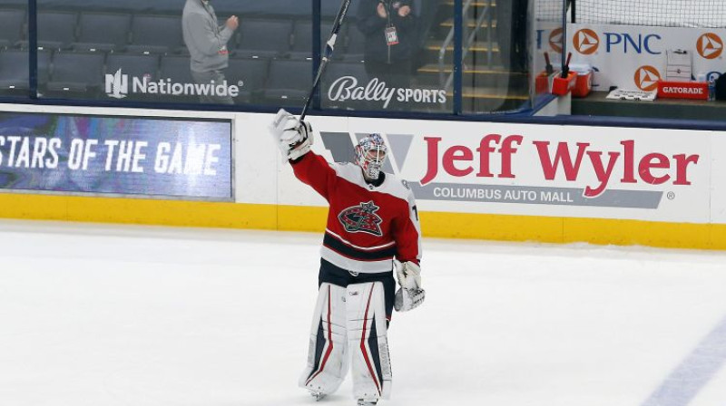 Jonass Korpisalo. Foto: USA Today Sports/Scanpix