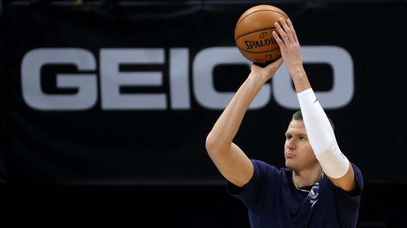 Kristaps Porziņģis. Foto: AFP/Scanpix