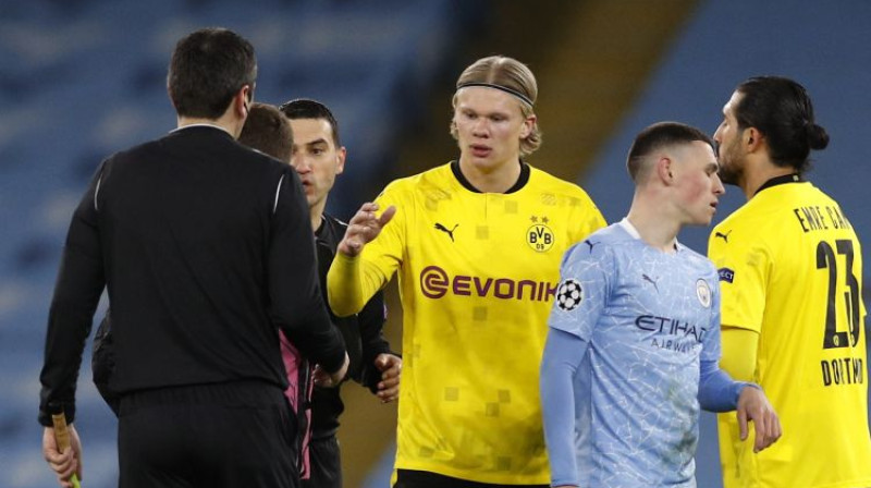 Ērlings Holanns. Foto: Reuters/Scanpix