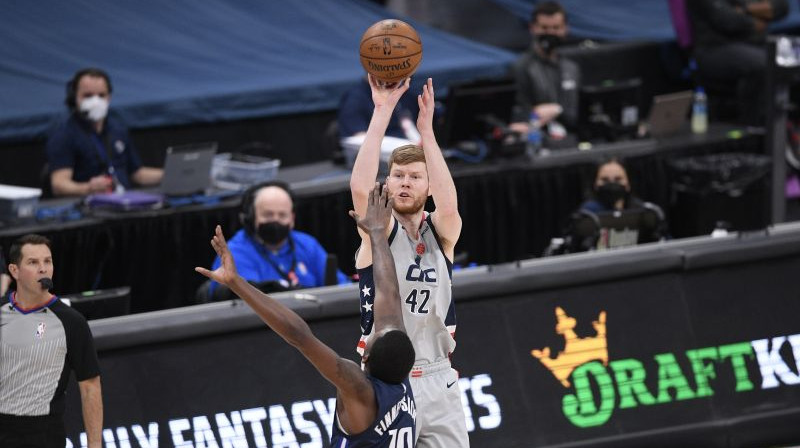 Dāvis Bertāns. Foto: AP/Scanpix
