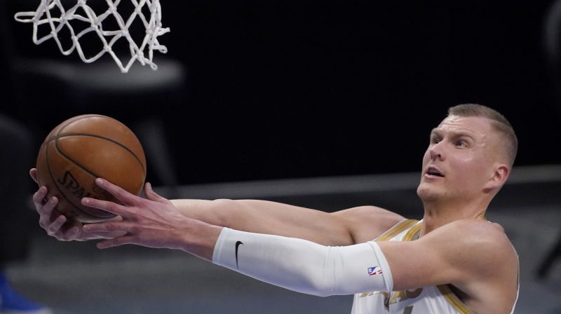 Kristaps Porziņģis. Foto: AP/Scanpix