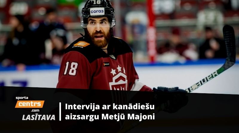 Metjū Majone. Foto: Kaspars Volonts, Dinamo Rīga
