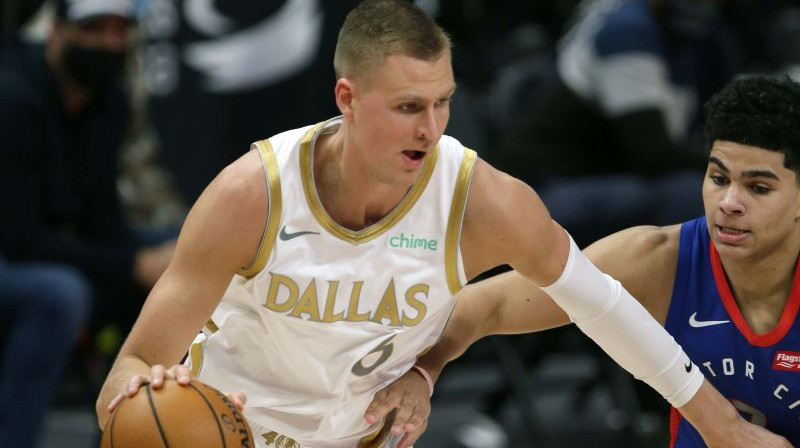 Kristaps Porziņģis. Foto: AP/Scanpix