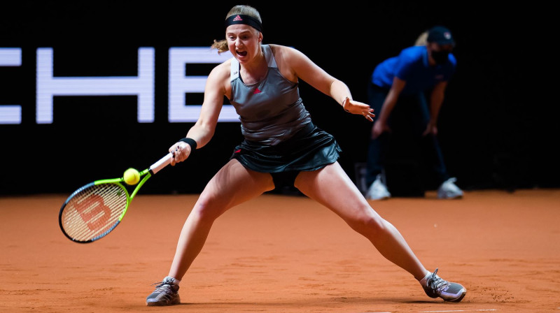 Aļona Ostapenko. Foto: Zuma Press/Scanpix