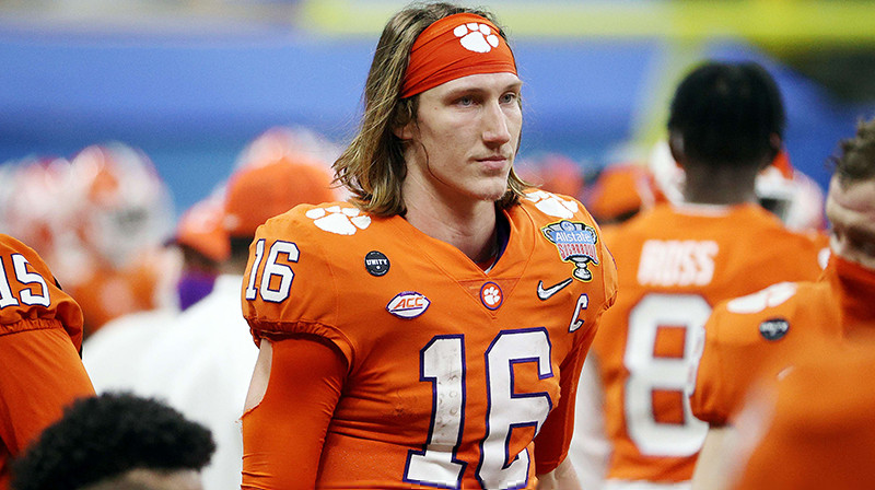 2021. gada NFL drafta pirmā izvēle - Trevors Lorenss. Foto: AFP/Scanpix