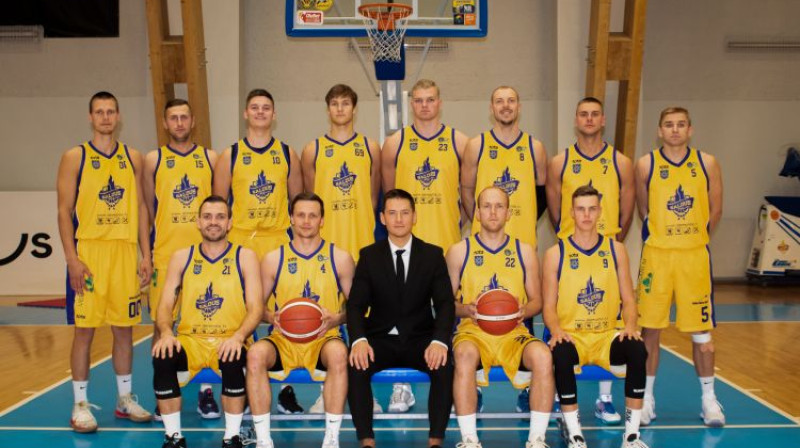 BK ''Saldus'' 2020./2021. gada sezonas kopbilde. Foto: BK ''Saldus''