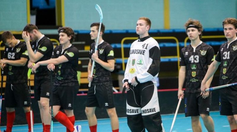 "Talsu NSS/Krauzers". Foto: Ritvars Raits, floorball.lv